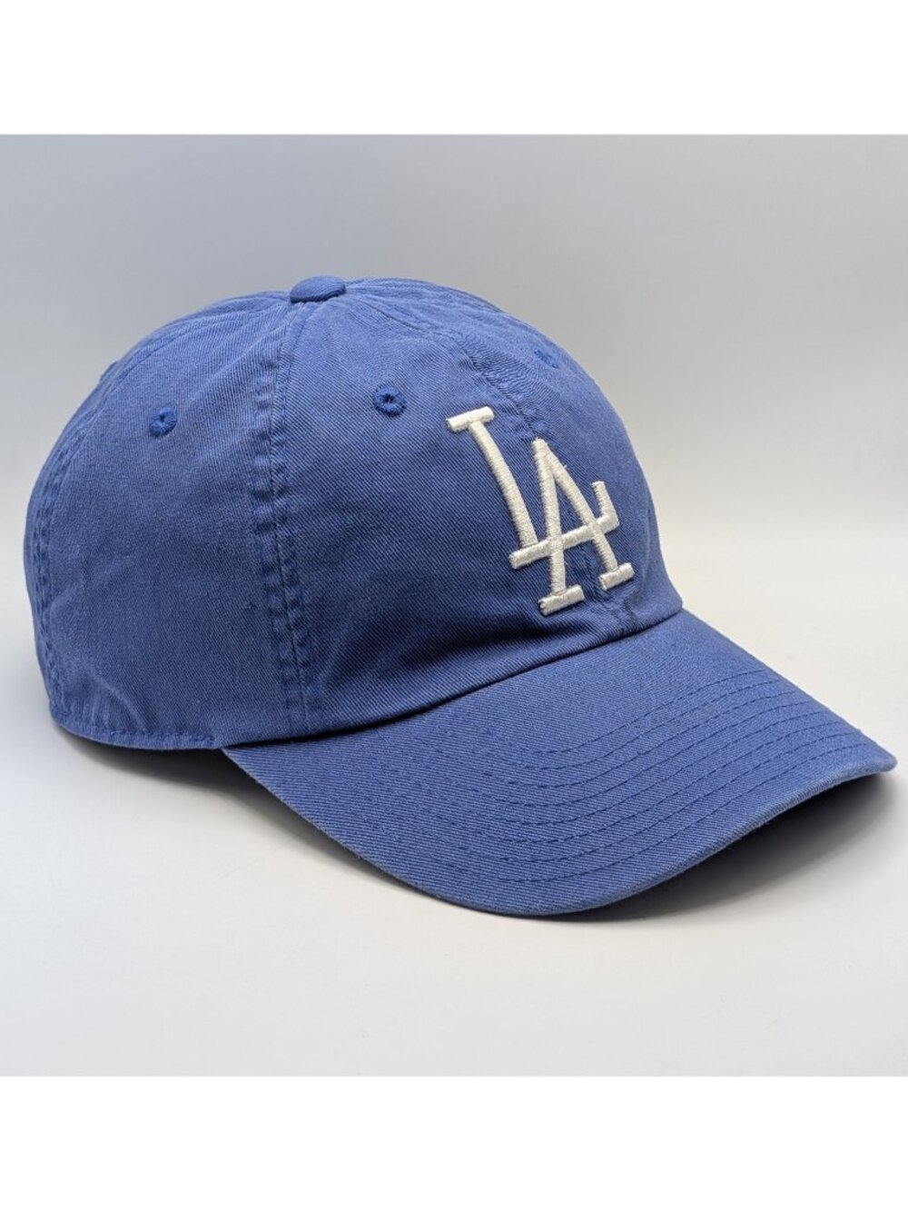 Los Angeles Dodgers American Needle LA Cooperstown Strapback Hat Cap Blue Dad